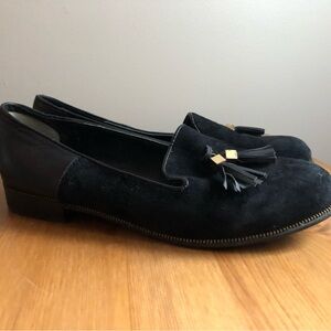 Aldo Black Leather Loafers